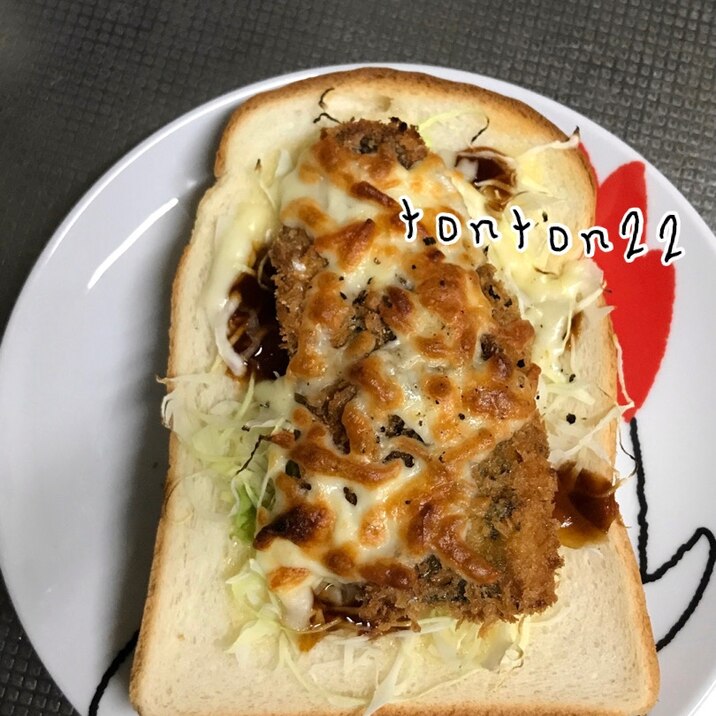 アジフライチーズトースト☆